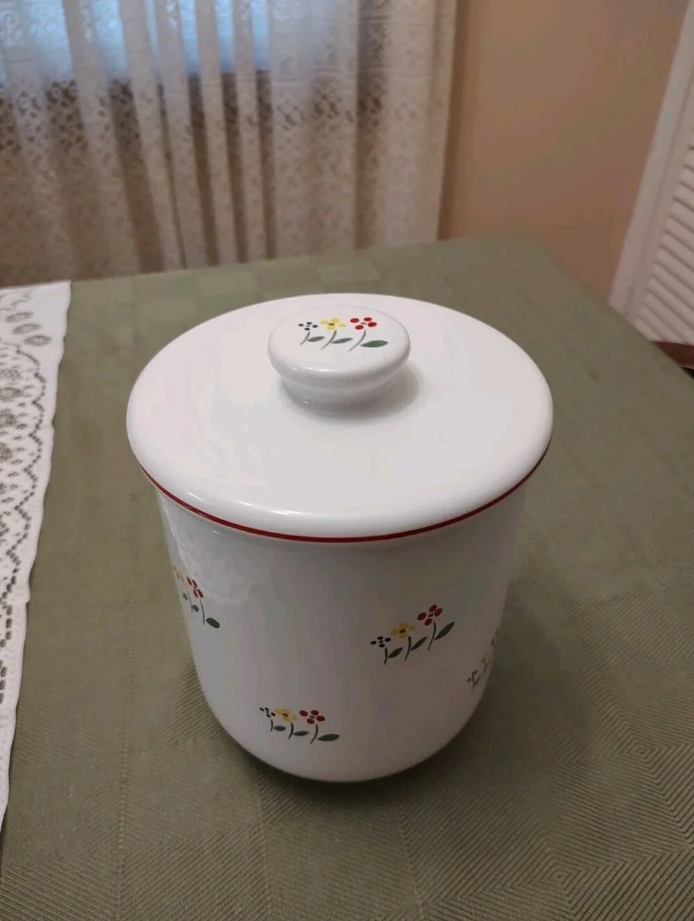 Vintage R.B. Bernarda Portugal Canister Jar 9